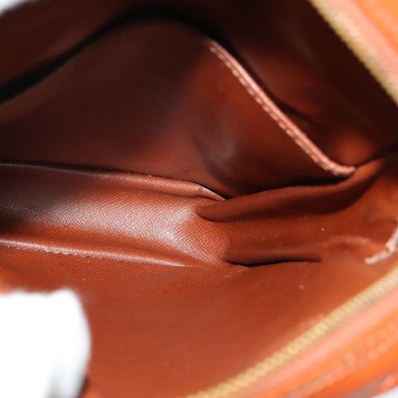 LOUIS VUITTON Epi Danube Shoulder Bag Brown M51694 LV Auth ep9846