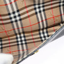 Burberrys Shoulder Bag Leather Black Gold Auth ep9849-20