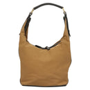 GUCCI Web Sherry Line Shoulder Bag Canvas Beige Gold 001 4288 Auth ep9856-3