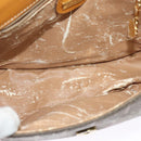 GUCCI Shoulder Bag PVC Brown Gold 001 084 1304 Auth ep9857-16