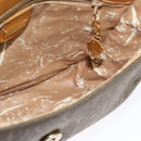 GUCCI Shoulder Bag PVC Brown Gold 001 084 1304 Auth ep9857-17