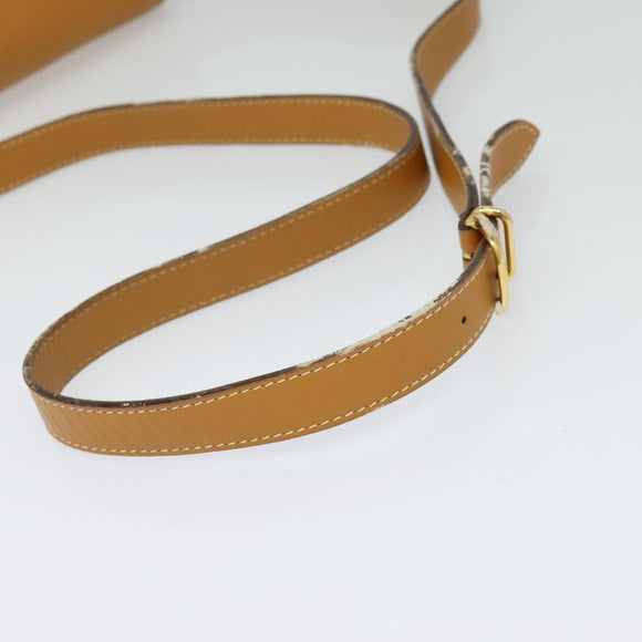 GUCCI Shoulder Bag PVC Brown Gold 001 084 1304 Auth ep9857