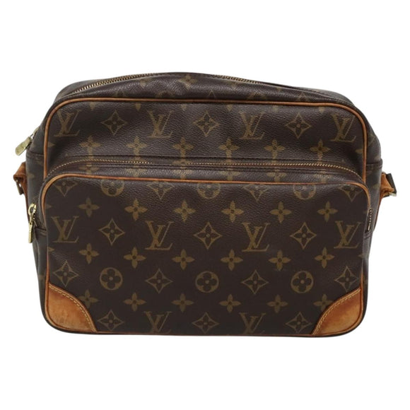 LOUIS VUITTON Monogram Nile Shoulder Bag M45244 LV Auth ep9871