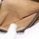 GUCCI GG Supreme Shoulder Bag PVC Beige Gold Auth ep9876-20