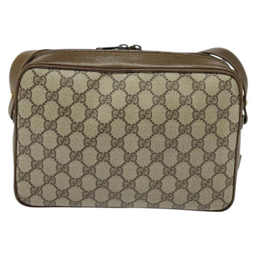 GUCCI GG Supreme Shoulder Bag PVC Beige Gold Auth ep9876 - 0