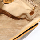 GUCCI Micro GG Supreme Shoulder Bag PVC Beige Gold 001 14 0925 Auth ep9882-19