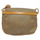 GUCCI Micro GG Supreme Shoulder Bag PVC Beige Gold 001 14 0925 Auth ep9882-2