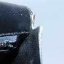 Christian Dior Hand Bag Leather Black Gold Auth ep9887-12