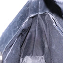 BURBERRY Shoulder Bag Leather Black Silver Auth ep9890-19