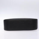 BURBERRY Shoulder Bag Leather Black Silver Auth ep9890-5