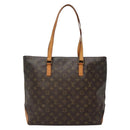 LOUIS VUITTON Monogram Cabas Mezzo Tote Bag M51151 LV Auth ep9907-13