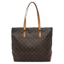 LOUIS VUITTON Monogram Cabas Mezzo Tote Bag M51151 LV Auth ep9907-2