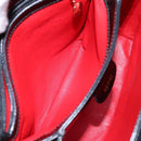 GUCCI Hand Bag Leather Black Gold 000 1448 1269 Auth ep9909-22