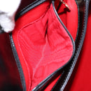 GUCCI Hand Bag Leather Black Gold 000 1448 1269 Auth ep9909-11