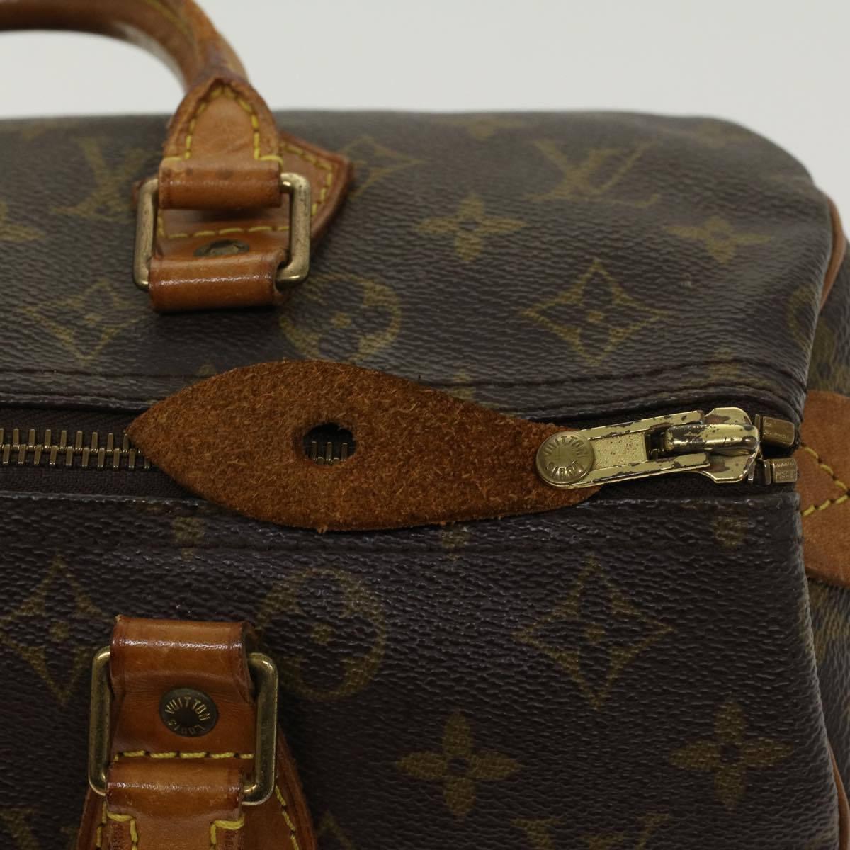 LOUIS VUITTON Monogram Speedy 30 Hand Bag M41526 LV Auth ep991