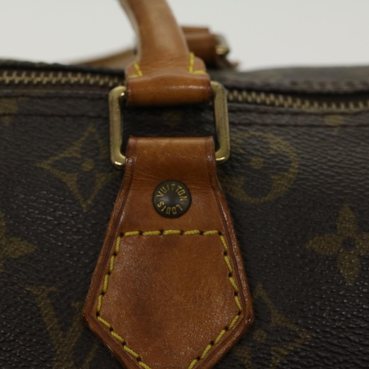 LOUIS VUITTON Monogram Speedy 30 Hand Bag M41526 LV Auth ep991