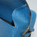 LOUIS VUITTON Epi Saint Cloud GM Shoulder Bag Toledo Blue M52195 LV Auth ep9912-21