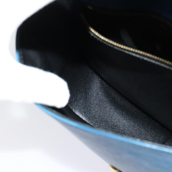 LOUIS VUITTON Epi Saint Cloud GM Shoulder Bag Toledo Blue M52195 LV Auth ep9912