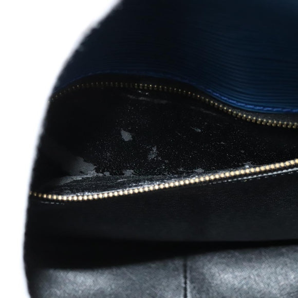 LOUIS VUITTON Epi Saint Cloud GM Shoulder Bag Toledo Blue M52195 LV Auth ep9912