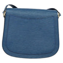 LOUIS VUITTON Epi Saint Cloud GM Shoulder Bag Toledo Blue M52195 LV Auth ep9912-2