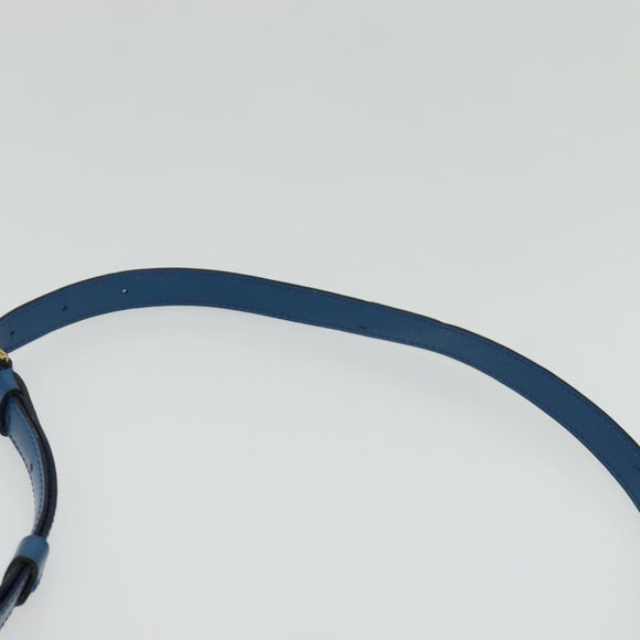 LOUIS VUITTON Epi Saint Cloud GM Shoulder Bag Toledo Blue M52195 LV Auth ep9912