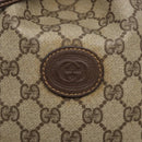 GUCCI GG Supreme Web Sherry Line Bag PVC Beige Gold 001 58 0933 Auth ep9913-18