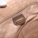 GUCCI GG Supreme Web Sherry Line Bag PVC Beige Gold 001 58 0933 Auth ep9913-19