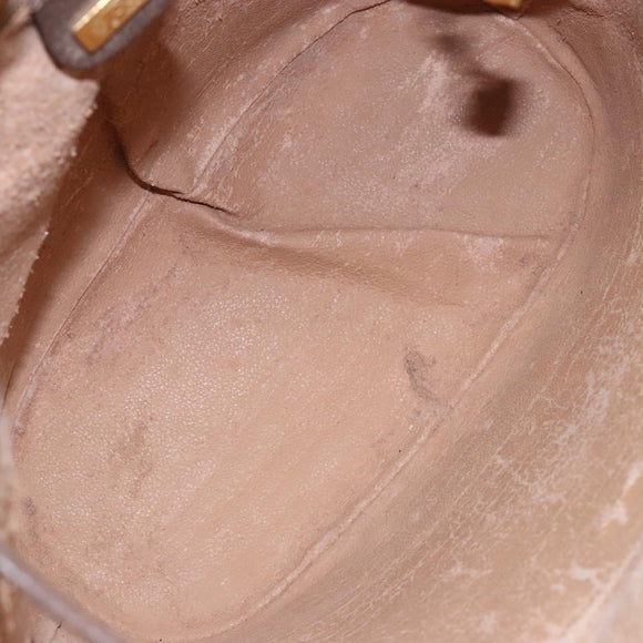 GUCCI GG Supreme Web Sherry Line Bag PVC Beige Gold 001 58 0933 Auth ep9913