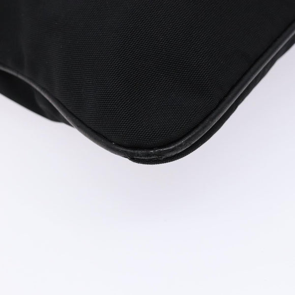 GUCCI Shoulder Bag Canvas Black Silver 001 4021 Auth ep9915