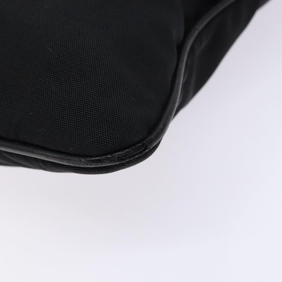 GUCCI Shoulder Bag Canvas Black Silver 001 4021 Auth ep9915