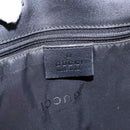 GUCCI Shoulder Bag Canvas Black Silver 001 4021 Auth ep9915-18