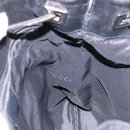 GUCCI Shoulder Bag Canvas Black Silver 001 4021 Auth ep9915-19
