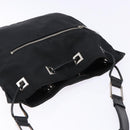 GUCCI Shoulder Bag Canvas Black Silver 001 4021 Auth ep9915-6