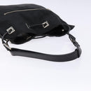 GUCCI Shoulder Bag Canvas Black Silver 001 4021 Auth ep9915-7