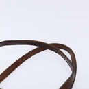 FENDI Zucchino Canvas Hand Bag Beige Brown Auth ep9916-8