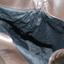 GUCCI Bamboo Hand Bag Nylon 2way Brown Silver 001 2113 1577 Auth ep9917-21