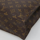 LOUIS VUITTON Monogram Sac Plat Hand Bag M51140 LV Auth ep9919-15