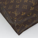 LOUIS VUITTON Monogram Sac Plat Hand Bag M51140 LV Auth ep9919-16