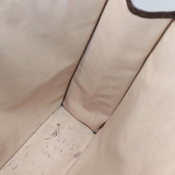 LOUIS VUITTON Monogram Sac Plat Hand Bag M51140 LV Auth ep9919