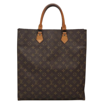 LOUIS VUITTON Monogram Sac Plat Hand Bag M51140 LV Auth ep9919 - 0