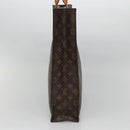 LOUIS VUITTON Monogram Sac Plat Hand Bag M51140 LV Auth ep9919-4