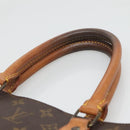 LOUIS VUITTON Monogram Sac Plat Hand Bag M51140 LV Auth ep9919-8