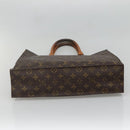 LOUIS VUITTON Monogram Sac Plat Hand Bag M51140 LV Auth ep9919-5