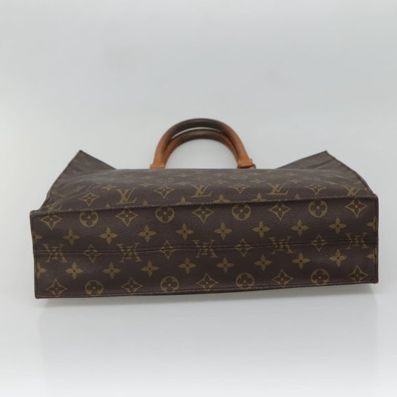 LOUIS VUITTON Monogram Sac Plat Hand Bag M51140 LV Auth ep9919