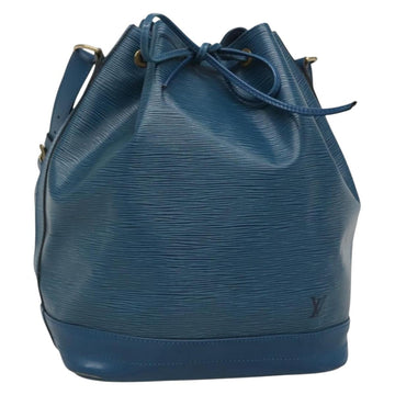 LOUIS VUITTON Epi Noe Shoulder Bag Toledo Blue M44005 LV Auth ep9920