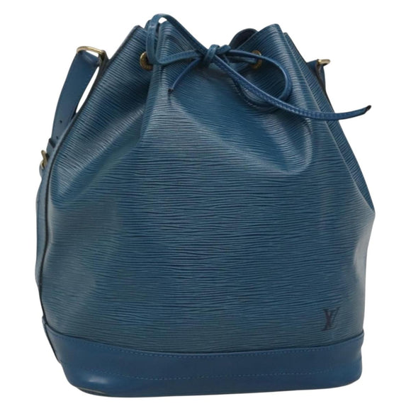 LOUIS VUITTON Epi Noe Shoulder Bag Toledo Blue M44005 LV Auth ep9920