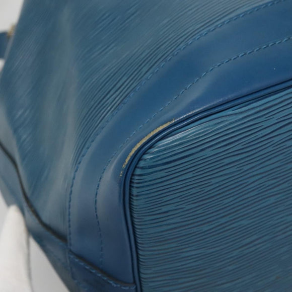 LOUIS VUITTON Epi Noe Shoulder Bag Toledo Blue M44005 LV Auth ep9920