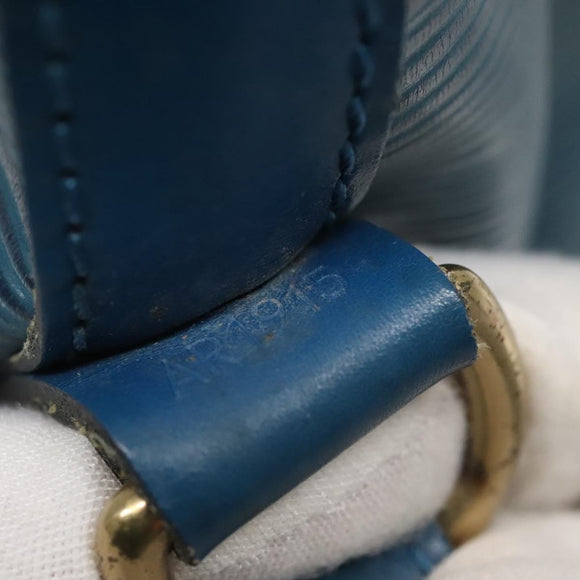 LOUIS VUITTON Epi Noe Shoulder Bag Toledo Blue M44005 LV Auth ep9920