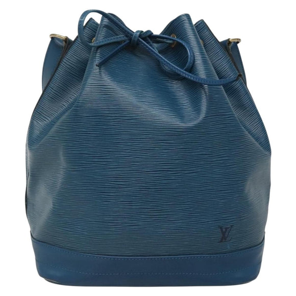 LOUIS VUITTON Epi Noe Shoulder Bag Toledo Blue M44005 LV Auth ep9920