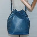 LOUIS VUITTON Epi Noe Shoulder Bag Toledo Blue M44005 LV Auth ep9920-20